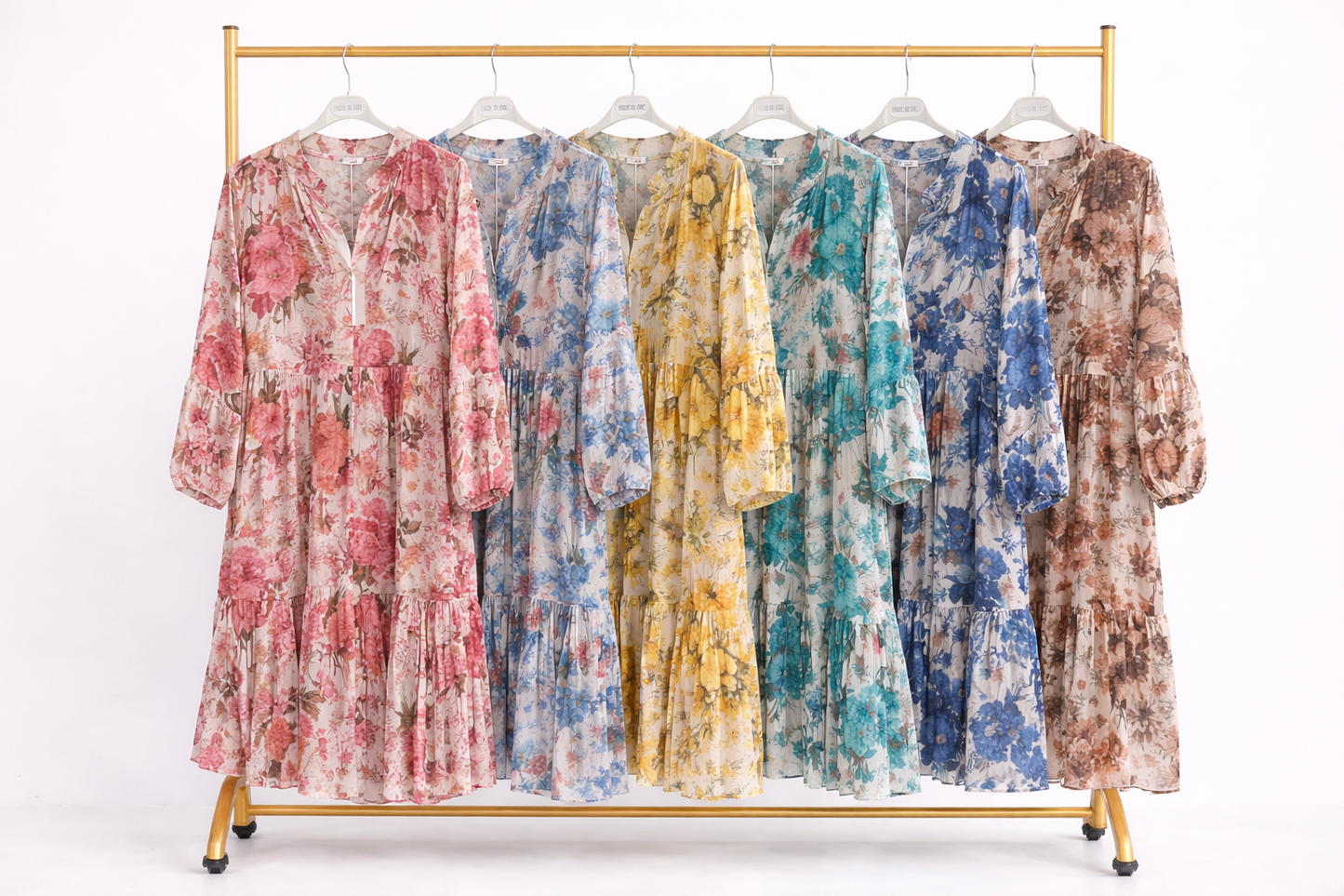 Jurk met bloemenprint